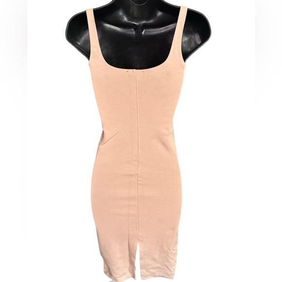 FOREVER 21 Blush Sleeveless Bodycon Midi Dress NWOT - Picture 6 of 7